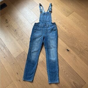 Madewell Skinny Overall - Size S - EUC - Medium Blue Wash Denim Jeans